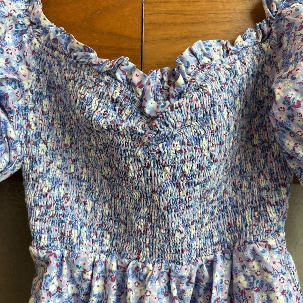 Yumi Kim Tessa Mini Dress in Angel Eyes in Blue, Size L